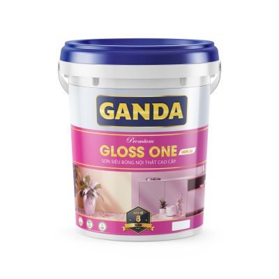 GANDA GLOSS ONE: Sơn siêu bóng nội thất cao cấp - GD9.56 - 20Kg