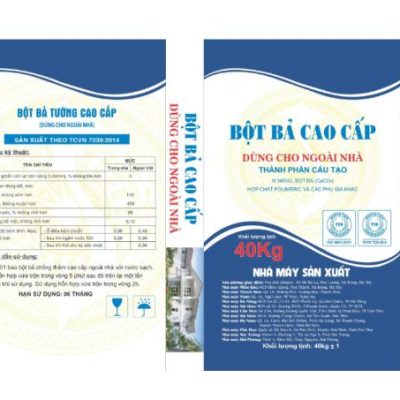 GANDA BB: Bột Bả Ngoại Thất - WPO.2 - 40KG