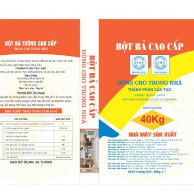 GANDA BB: Bột bả nội thất - WPO.1-40Kg