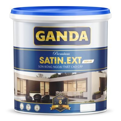 GANDA SATIN.EXT: Sơn bóng ngoại thất cao cấp - GD9.48 - 1Kg