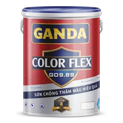 GANDA COLOR FLEX: Sơn chống thấm màu hiệu quả - GD9.89 - 5Kg