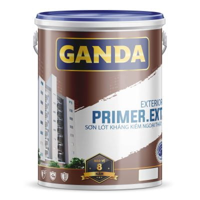 GANDA PRIMER.EXT: Sơn lót kháng kiềm ngoại thất - GD9.79 - 5.7Kg